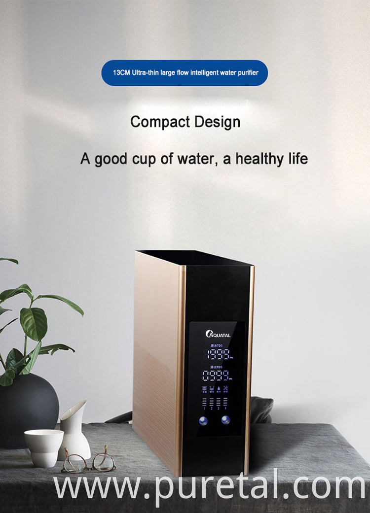 2021 new developed 150GPD 400GPD 4stages RO water filter purification system purifier